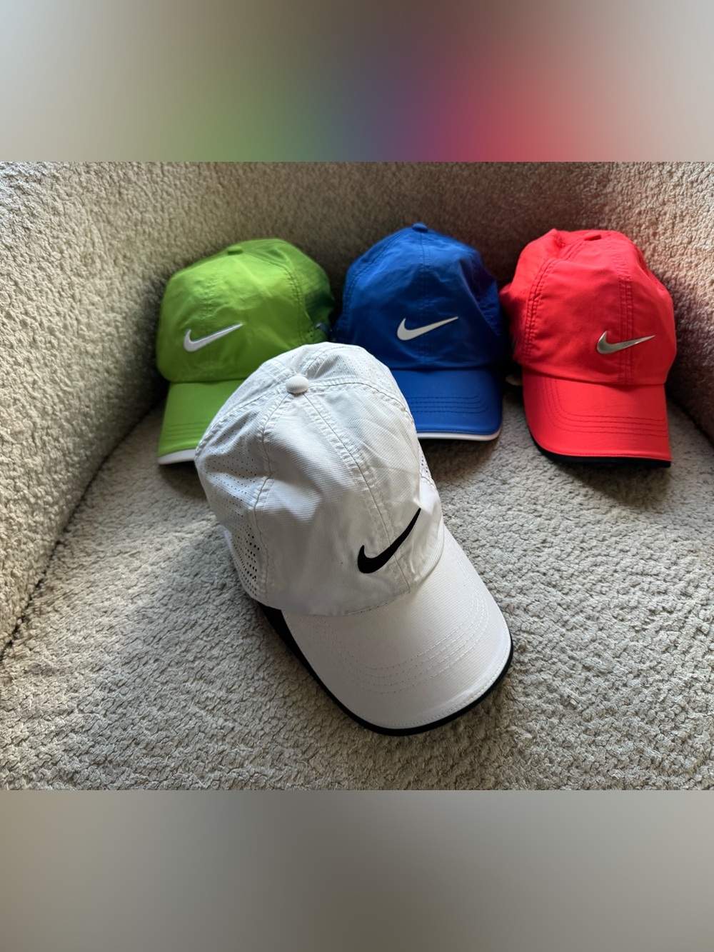 Nike golf hats lot of 4